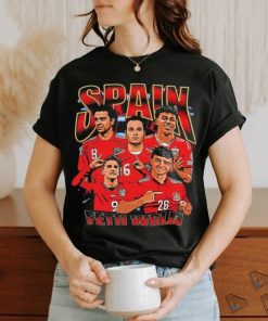 Spain Fetii World team cartoon shirt