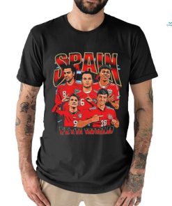 Spain Fetii World team cartoon shirt