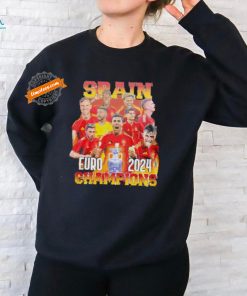 Spain National Football Team Euro 2024 Champions shirt, hoodie, sweater, long sleeve and tank top Spain National Football Team Euro 2024 Champions shirt