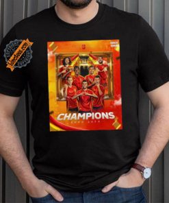 Spain Win 2 1 England 2024 Euro National Champions Shirt