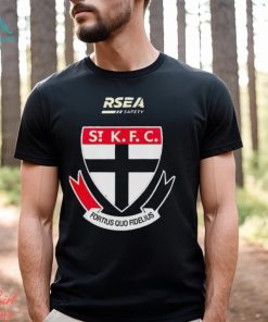 St Kilda Football Club 2024 fortius quo fidelius shirt