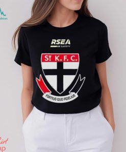 St Kilda Football Club 2024 fortius quo fidelius shirt