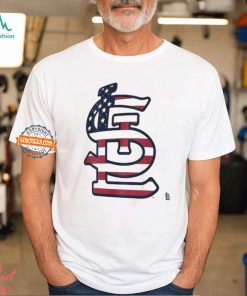 St. Louis Cardinals Logo 4th Of July Flag Shirt