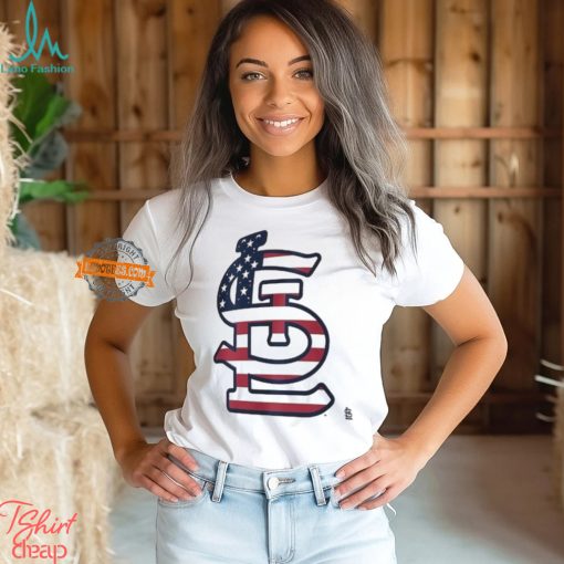 St. Louis Cardinals Logo 4th Of July Flag Shirt