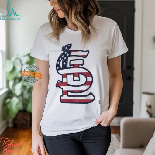 St. Louis Cardinals Logo 4th Of July Flag Shirt