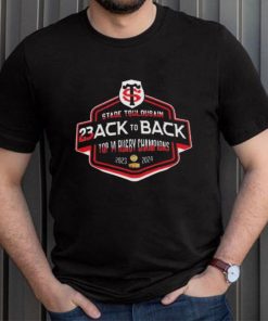 Stade Toulousain 23 Back To Back Top 14 Ruby Champions 2023 2024 Shirt