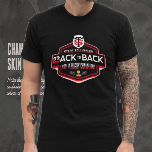 Stade Toulousain 23 Back To Back Top 14 Ruby Champions 2023 2024 Shirt