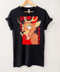 Stay Feral Toothy Deer Shirt