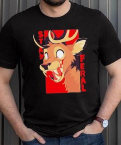 Stay Feral Toothy Deer Shirt