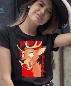 Stay Feral Toothy Deer Shirt