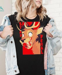 Stay Feral Toothy Deer Shirt