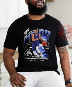 Steph Curry Golden State 2024 Clutch Player Award shirt