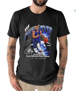 Steph Curry Golden State 2024 Clutch Player Award shirt