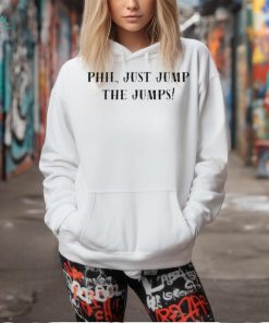 Steve Matthes Wearing Phil Just Jump The Jumps Shirt