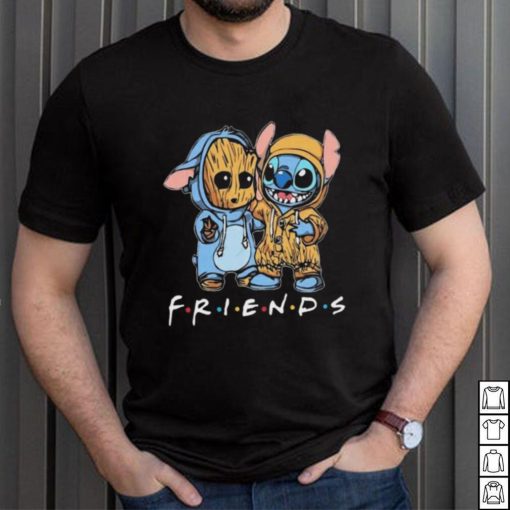Stitch And Groot Marvel Best Friends For Life Disney Fan shirt