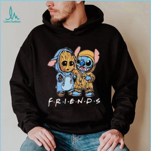 Stitch And Groot Marvel Best Friends For Life Disney Fan shirt