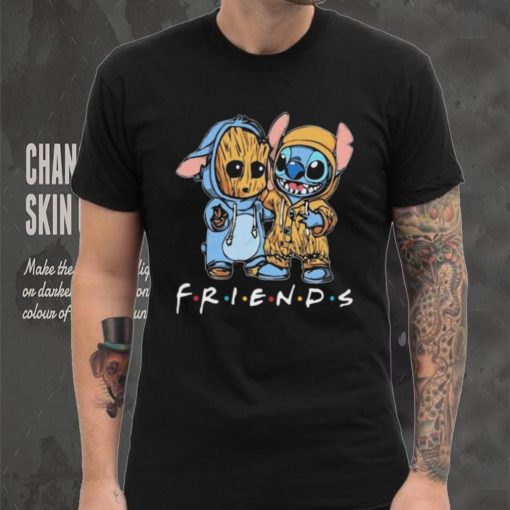 Stitch And Groot Marvel Best Friends For Life Disney Fan shirt