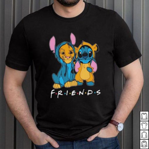 Stitch And Lion King Best Friends For Life Disney Fan shirt