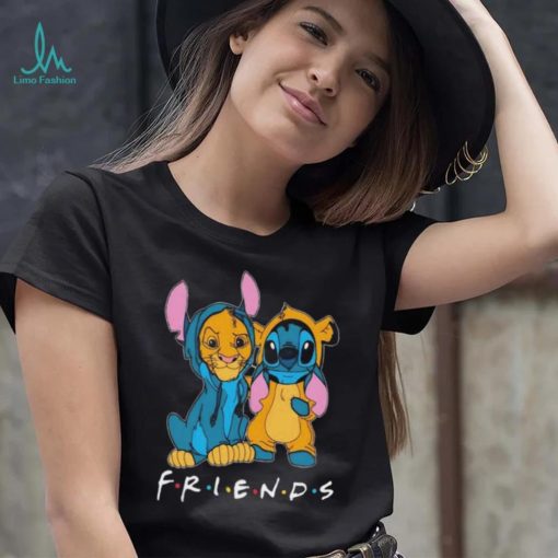 Stitch And Lion King Best Friends For Life Disney Fan shirt