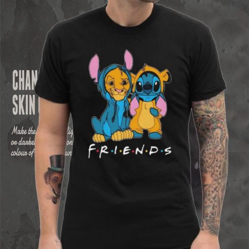 Stitch And Lion King Best Friends For Life Disney Fan shirt