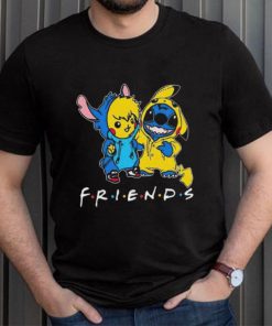 Stitch And Pokemon Pikachu Best Friends For Life Disney Fan shirt