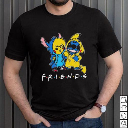 Stitch And Pokemon Pikachu Best Friends For Life Disney Fan shirt