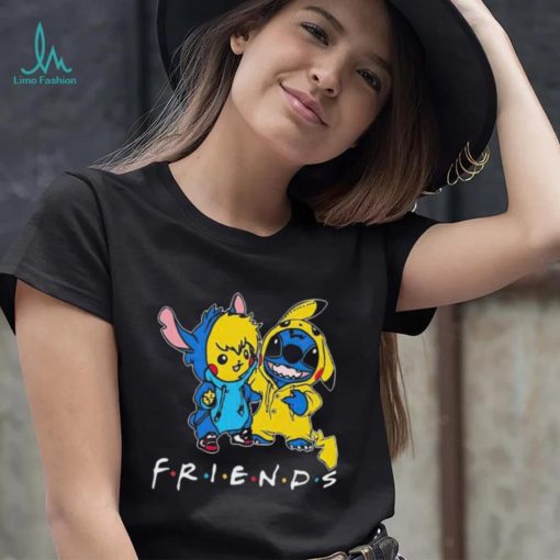 Stitch And Pokemon Pikachu Best Friends For Life Disney Fan shirt