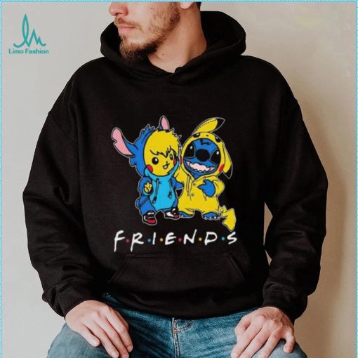 Stitch And Pokemon Pikachu Best Friends For Life Disney Fan shirt