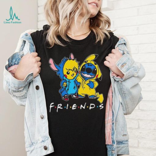 Stitch And Pokemon Pikachu Best Friends For Life Disney Fan shirt