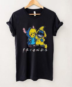 Stitch And Pokemon Pikachu Friends For Life Disney Fan T Shirt