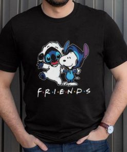 Stitch And Snoopy Peanuts Friends For Life Disney Fan T Shirt