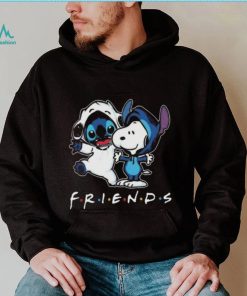 Stitch And Snoopy Peanuts Friends For Life Disney Fan T Shirt
