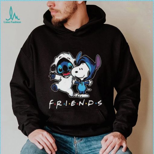 Stitch And Snoopy Peanuts Friends For Life Disney Fan T Shirt