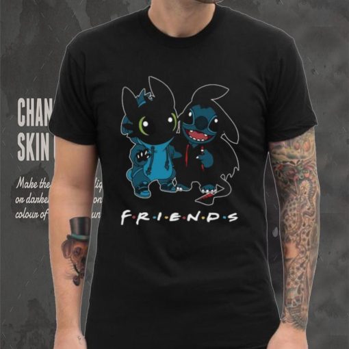 Stitch And Toothless How To Train Your Dragon Best Friends For Life Disney Fan shirt