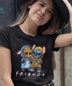 Stitch and groot marvel friends for life disney fan 2024 shirt