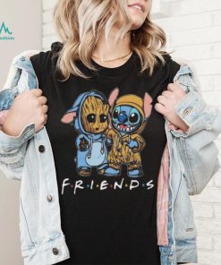 Stitch and groot marvel friends for life disney fan 2024 shirt