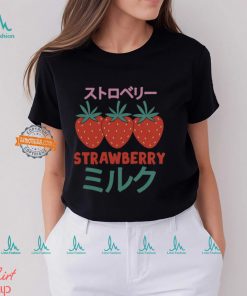 Strawberry Milk Three Berries T Shirt