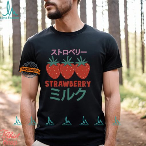 Strawberry Milk Three Berries T Shirt
