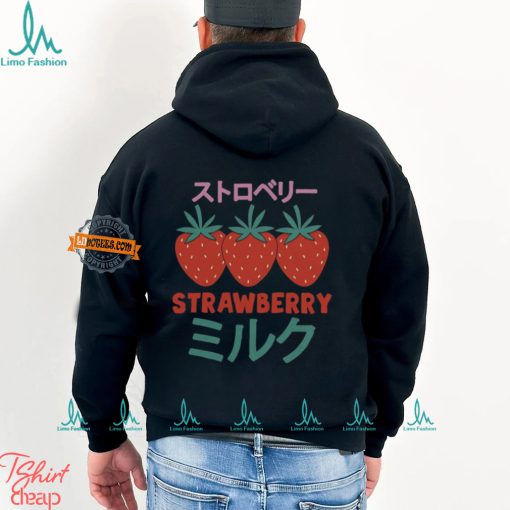 Strawberry Milk Three Berries T Shirt