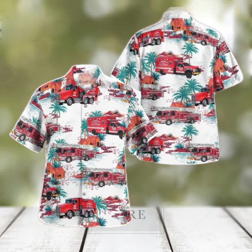 Sugarcreek, Ohio, Sugarcreek Fire & Rescue 3D Hawaiian Shirt Gift For Summer