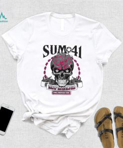 Sum 41 Tour Of The Setting Sum Final European Tour 2024 Tour Dates Shirt