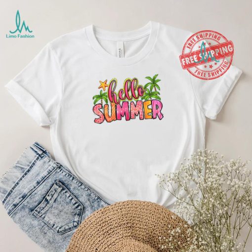 Summer Shirt, Hello Summer Shirt, Cute Summer Shirt