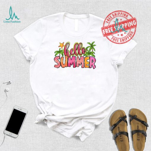 Summer Shirt, Hello Summer Shirt, Cute Summer Shirt