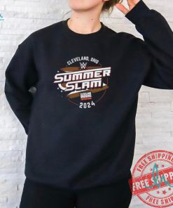 Summer Slam Cleveland Browns stadium 2024 logo shirt