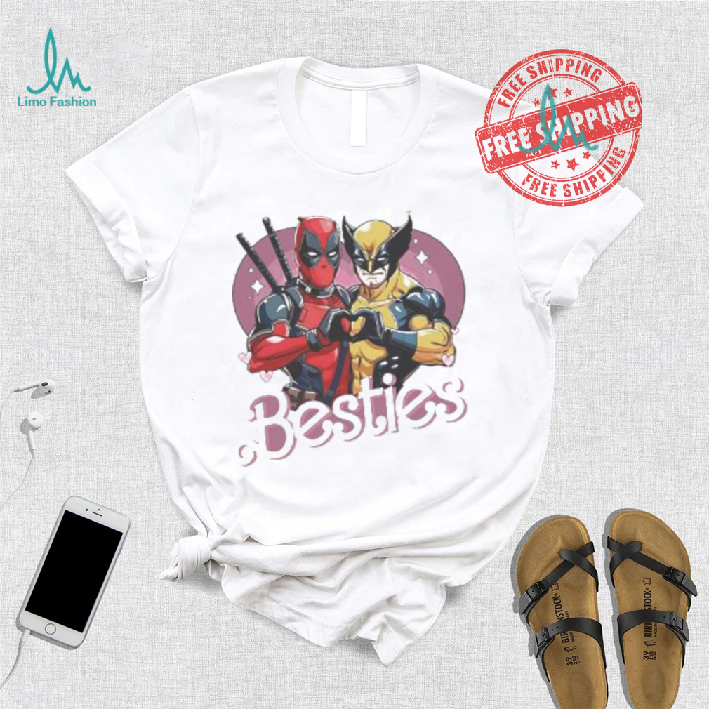 Superhero Deadpool Wolverine Besties Shirt Marvel T Shirt Wolverine Deadpool 3 Movie Tee Best Friends Shirt Superhero Deadpool Wolverine Besties Shirt Marvel T Shirt Wolverine Deadpool 3 Movie Tee Best Friends Shirt