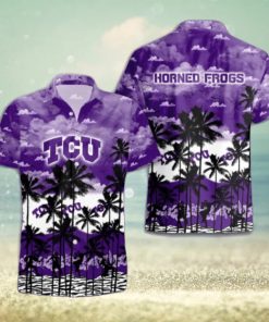 TCU Horned Frogs Palms Tree Hawaiian Shirt