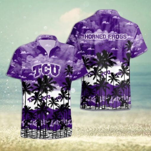 TCU Horned Frogs Palms Tree Hawaiian Shirt