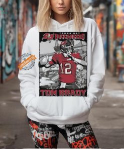 Tampa Bay Buccaneers Football Tom Brady 12 poster art shirt
