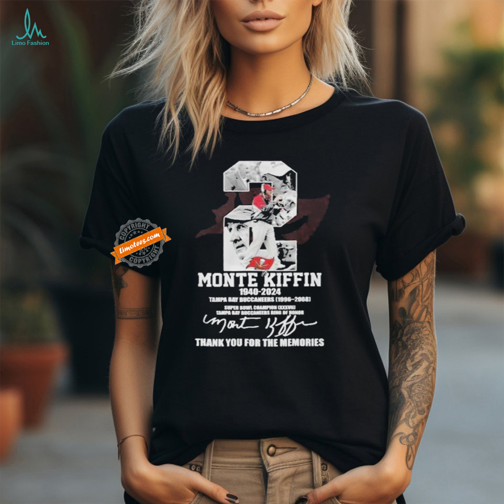 Tampa Bay Buccaneers Monte Kiffin Thank You For The Memories T Shirt Tampa Bay Buccaneers Monte Kiffin Thank You For The Memories T Shirt