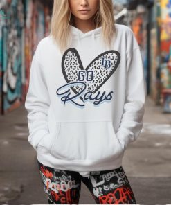 Tampa Bay Rays G III 4Her by Carl Banks Women's Leopard Heart Pullover Sweatshirt